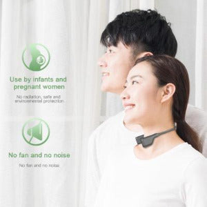 Rechargeable Personal Necklace Air Purifier and Healthy Negative Ion Releaser